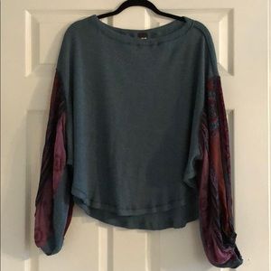 Free People cropped sweater